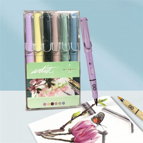 Estuche de 6 lápices PAS.AB-0210