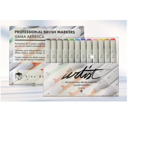 Estuche de 12 Rotuladores Brush PASTE...