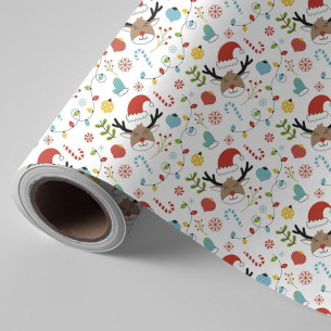 Bobina de Papel Navideño de...