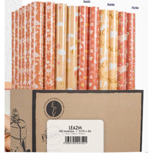 Papel de Regalo 0,70x2 m Surtido