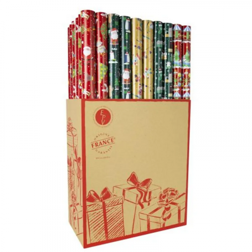 Papel de Regalo de Navidad 0,70x2 m