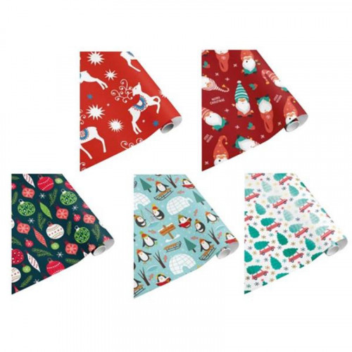 Papel de Regalo de Navidad 0,70 x 2 m