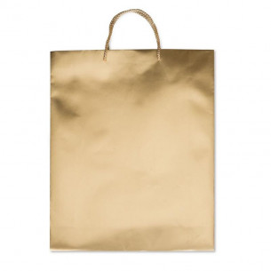 Bolsa con asa metalizada...