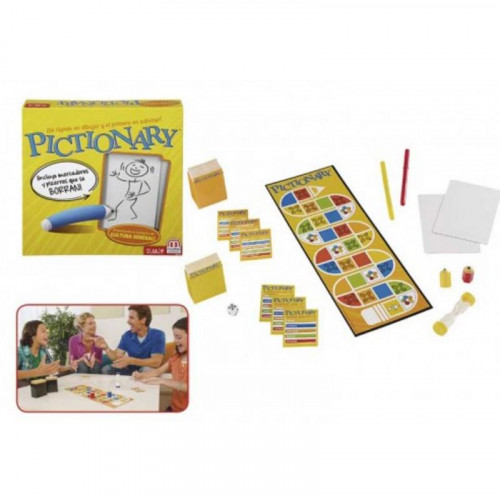 Juego Pictionary Cast DKD51 Mattel