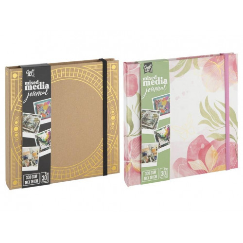 Cuaderno para Técnicas Mixtas 20x20...