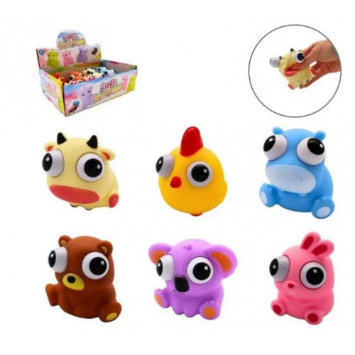 Animal con Ojos Grandes de 6 Colores