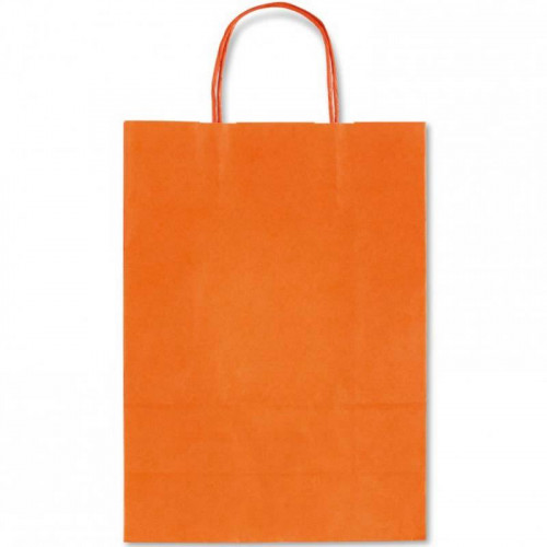 Bolsa de Papel Kraft Allegra Naranja...