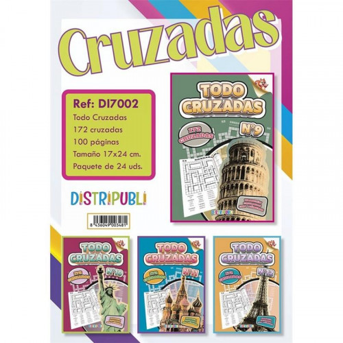 Cuaderno de Cruzadas 100 Páginas