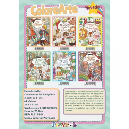 Libro de Mandalas para Colorear Arte...