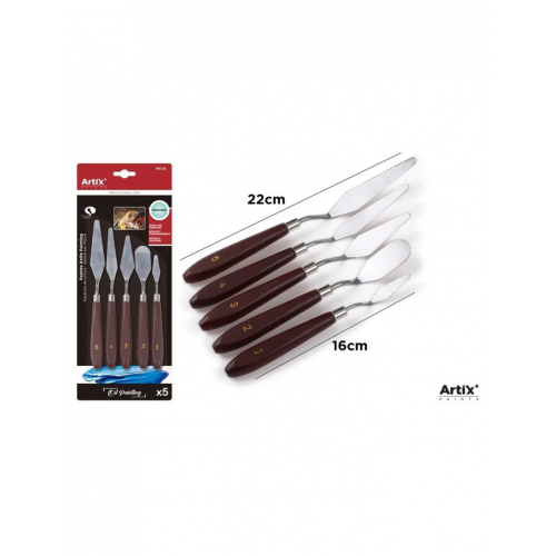 Espátulas de Pintura Set Nueve 12345