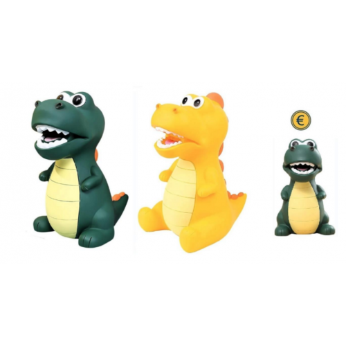 Hucha de Dinosaurio de PVC con Figura