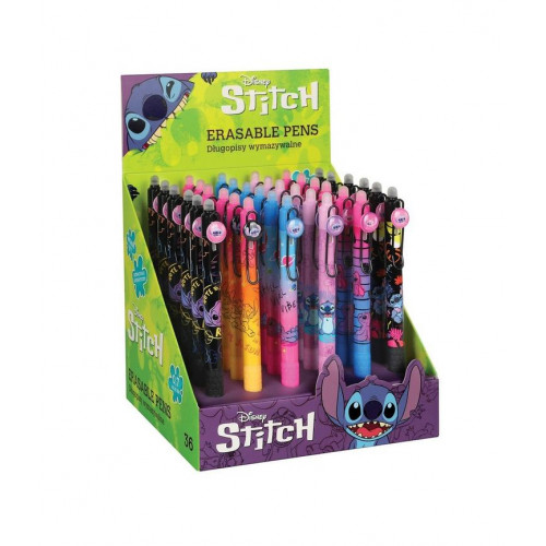 Bolígrafo Borrable Stitch Negro