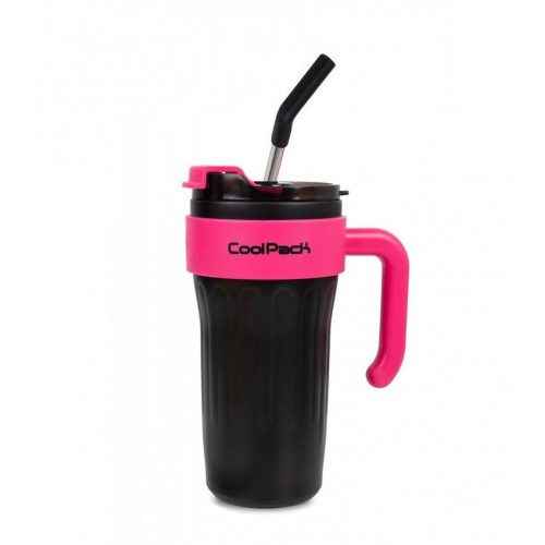Taza de Café Jumbo 860 ml Rosa y Negro