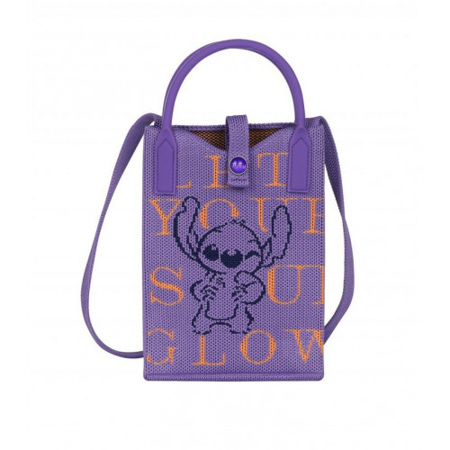 Bolso Bandolera Stitch Purple