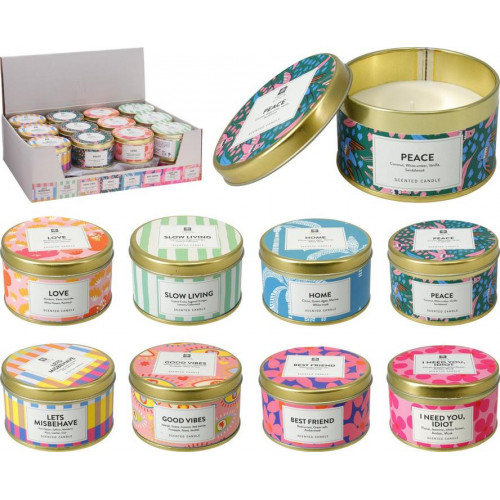 Vela Aromática en Lata