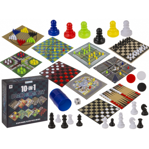 Juego de Mesa 10 en 1 15x15 cm 59/2231
