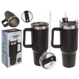 Taza Térmica XXL Negra 1.2...