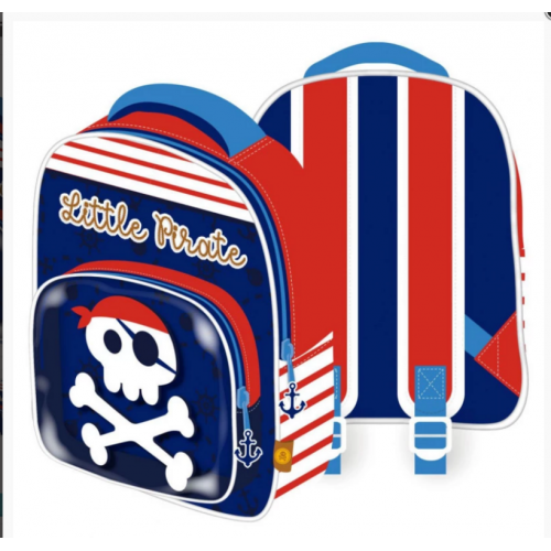 Mochila Escolar Infantil 30 cm Pirata