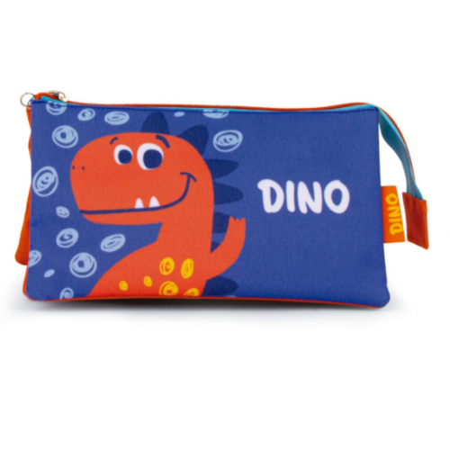 Portatodo Triple 21x11x3.5 cm Dino