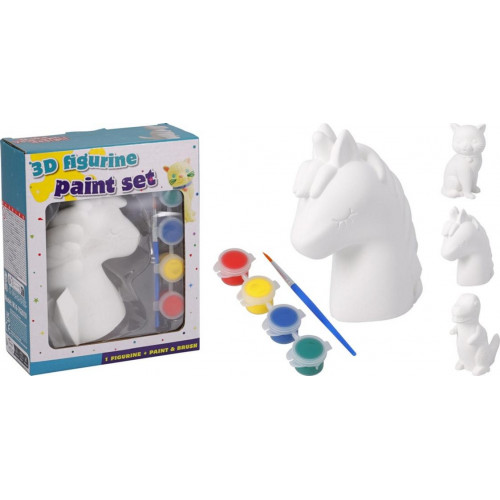Set de Figura para Pintar de 3 Modelos