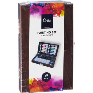 Set de pintura en caja de...