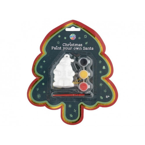 Papá Noel para Pintar de 8,5 cm