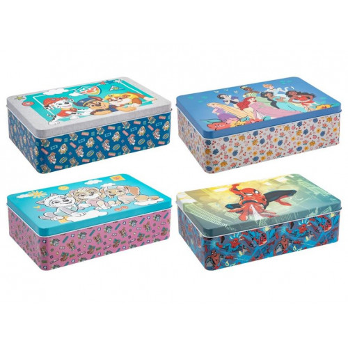 Caja Metálica con Licencia...