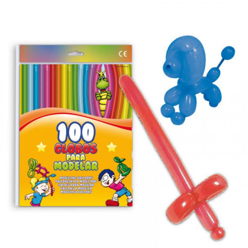 Bolsa de 100 Globos para Modelar...
