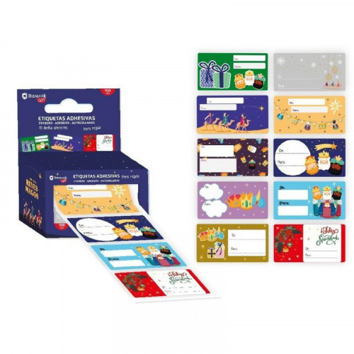 Caja con 100 Etiquetas Adhesivas de...