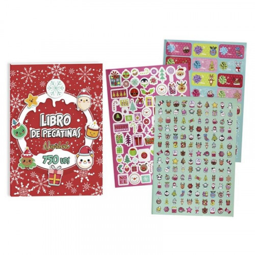 Libro de Pegatinas de Navidad 750...