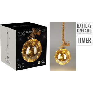 Esfera Colgante LED 15 cm