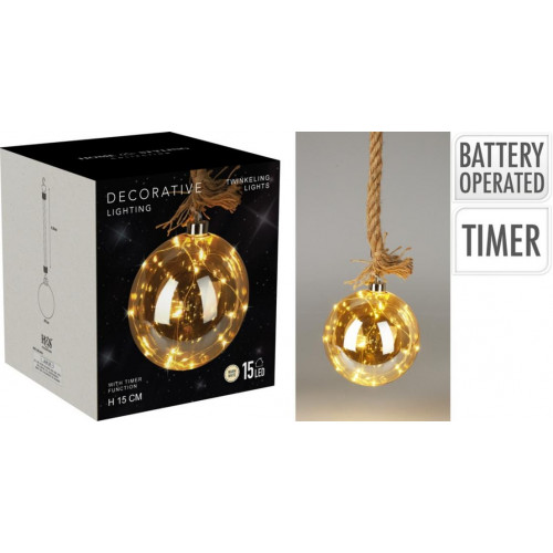 Esfera Colgante LED 15 cm