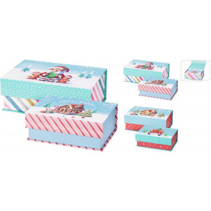 Set de 2 Cajas de Regalo de...