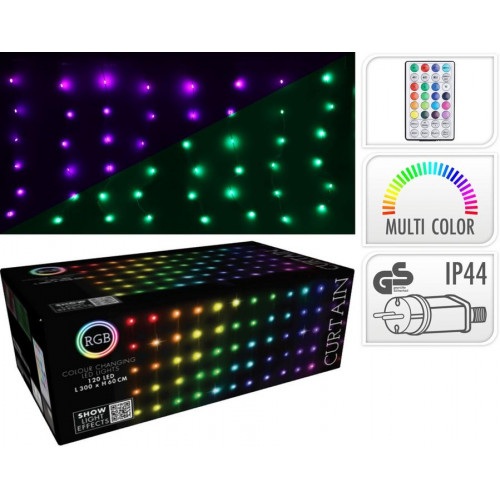 Cortina de Luces LED RGB 120 LED