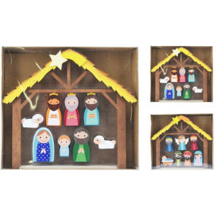 Belén Navideño de 7 Piezas...