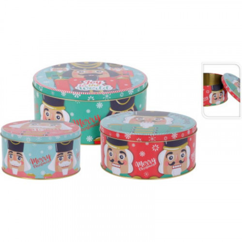 Set de 3 Piezas de Galletas Navideñas