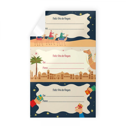 Blíster de 9 Stickers de Navidad de...