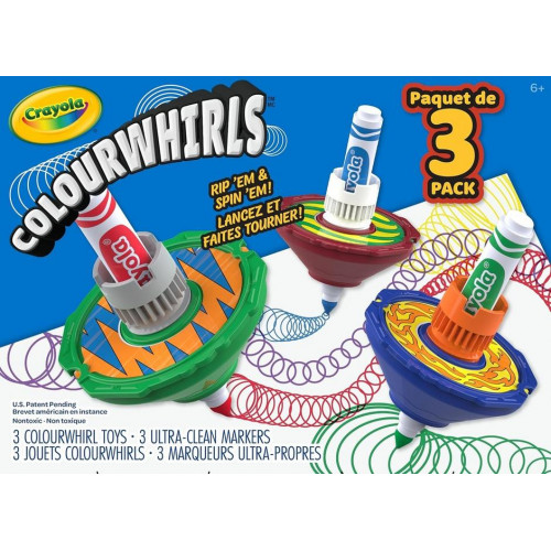 Colourwhirls 3 Colores