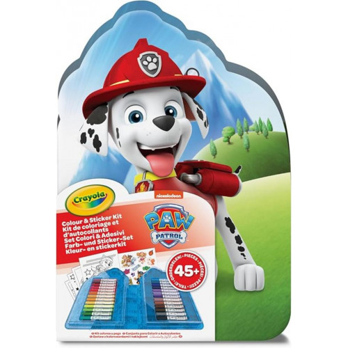 Maletín con 45 Piezas de Paw Patrol...