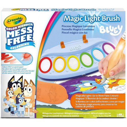 Colorea sin Manchas Pincel Mágico Bluey