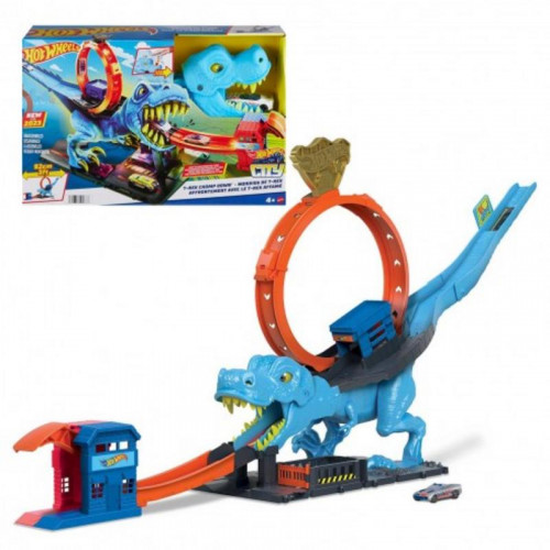 Hot Wheels City Desafío T-Rex HKX42