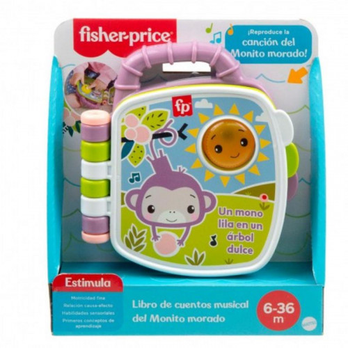 Libro Musical Mono Morado Fisher-Price