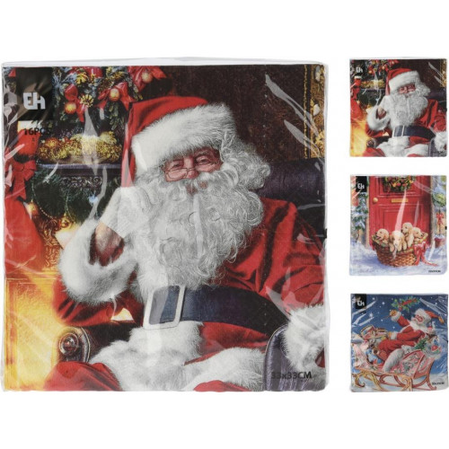 Servilletas de Navidad 16 Unidades