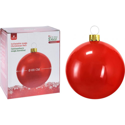 Bola Hinchable Roja de 65 cm