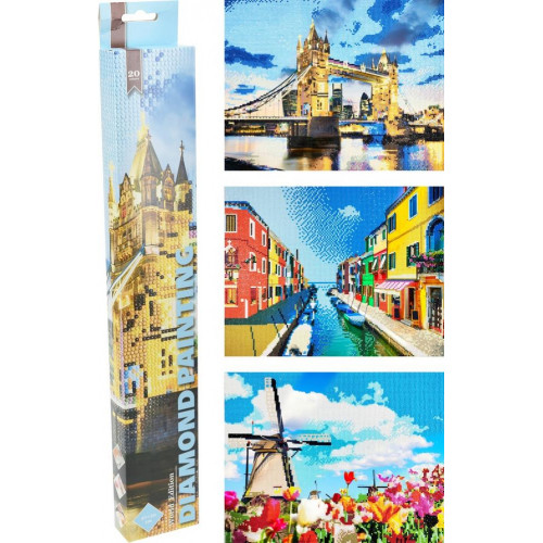 Kit de Pintar con Diamantes 40x50 cm
