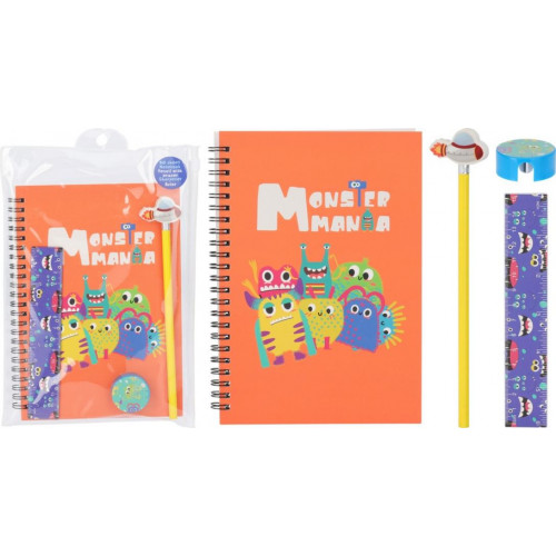 Set de Papelería Monstruos