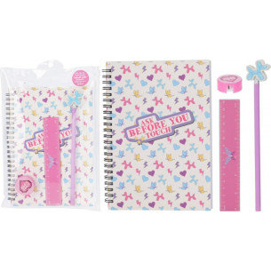 Set de Papelería Rosa