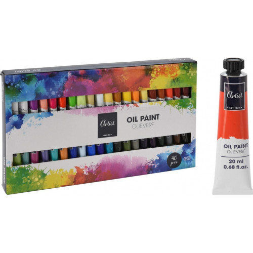 Set de Óleo de 20 ml con 40 Piezas