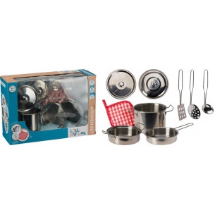 Set de Cocinita de Acero...