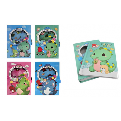 Colección Dinosaurios Diario Troquelado
